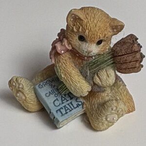 Calico Kittens "Cat Tails" figurine